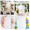 2Pcs 2 Styles Polyester Wedding Arch Cover Cloth FEPA-CN0001-02A-4