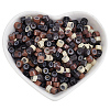 500Pcs 5 Colors Silicone Hair Coil Cuffs OHAR-SP0001-13-7