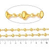Rack Plating 304 Stainless Steel Heart Link Chains CHS-N009-01A-G-3
