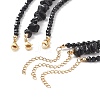 3Pcs 3 Style 304 Stainless Steel Corss Pendant Necklaces Set NJEW-JN04071-7