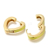 Rack Plating Hollow Heart Brass Hoop Earrings EJEW-H016-14G-3