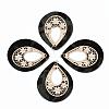 Eco-Friendly Cowhide Leather with Alloy Pendants FIND-N049-06C-1