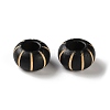 Schima Wood Carved European Beads WD-CBACBB7-02-2