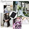 1M Polyester Gauze Fabric DIY-CY0002-08B-5