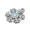 Winter Theme Alloy Enamel Pendants ENAM-M002-05S-P-2