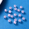 Transparent Acrylic Beads TACR-YW0001-03E-3