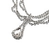 Alloy Rhinestone Hair Chain LS-OHAR-M044-02C-S-2