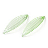 Transparent Acrylic Pendants OACR-O006-02A-3