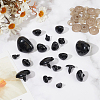 140 Sets 7 Styles Plastic Craft Noses for Doll Making KY-GO0001-07-7