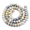 Ombre Effect Dyed Glass Beads Strands LS-GLAA-C023-02-B04-2