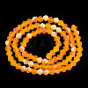 Imitate Austrian Crystal Bicone Frosted Glass Beads Strands GLAA-F029-TM4mm-A23-3