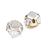 Flat Round Sew on Rhinestone Montee Beads STAS-B107-01B-01S-2