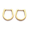 304 Stainless Steel Huggie Hoop Earrings STAS-H156-14B-G-2