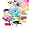 72Pcs 18 Style CCB Plastic & Imitation Gemstone & Opaque Acrylic Beads MACR-LS0001-05A-4