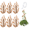 6Pcs Wood Wall Fixture Clips AJEW-FG0005-96B-1