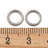 304 Stainless Steel Linking Rings STAS-F187-51P-8mm-1-3