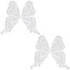 Polyester & Cotton Embroidery Sew On Clothing Patches PATC-WH20004-04B-02-1