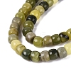 Natural Xiuyan Jade Beads Strands G-Q616-02A-07-4