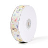Single Face Printed Polyester Satin Ribbon SRIB-T009-02A-03-2