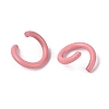 Spray Painted Iron Open Jump Rings IFIN-T017-04B-23-3