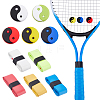 SUPERFINDINGS Yin Yang Silicone Tennis Racquet Dampener AJEW-FH0004-56-1