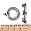 316 Stainless Toggle Clasps X-STAS-D303-06AS-3