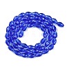 Transparent Glass Beads Strands X-EGLA-N013-T10mm-D11-2