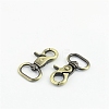 Alloy Swivel Clasps PURS-PW0005-097BAB-1