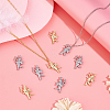 Unicraftale 32Pcs 2 Colors Valentine's Day 304 Stainless Steel Pendants STAS-UN0040-27-5