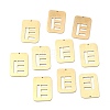 Ion Plating(IP) 304 Stainless Steel Pendants STAS-K216-49E-G-2