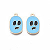 Alloy Enamel Pendants ENAM-S130-21C-2