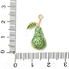 Alloy Enamel Pendants AL-CBA24A7-01G-05-3