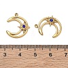 304 Stainless Steel Rhinestone Pendants SA-CBAF1D5-07G-B-3