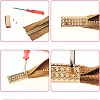 6 Sets Zinc Alloy Bag Corner Protectors FIND-GF0001-95-3
