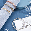 800Pcs 4 Colors CCB Plastic Beads CCB-AR0001-01-2