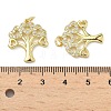 Brass Micro Pave Cubic Zirconia Pendants KK-A282-12G-3