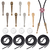 AHADERMAKER DIY Bolo Tie Making Kit DIY-GA0006-12-1