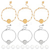  DIY Blank Dome Link Bracelet Maknig Kit DIY-NB0010-47A-1