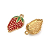 304 Stainless Steel Enamel Pendants STAS-Z140-05G-02A-2