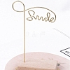 Metal Word Bar Earring Display Stands PW-WG61B9A-01-3