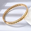 304 Stainless Steel Hinged Bangles BJEW-D408-24G-5