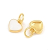 Brass Enamel Pendants KK-CBA5CB0-08G-2