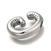 304 Stainless Steel Pendants STAS-S166-01P-07-2