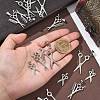 15Pcs 3 Styles 304 Stainless Steel Pendants STAS-CJ0002-49-4