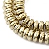 Electroplated Synthetic Non-magnetic Hematite Beads Strands G-H327-G01-02C-3