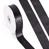 1 Roll Imitation Leather Polyester Ribbon LC-TA0001-02F-2