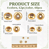 Brass Beads KK-PH0012-65G-2