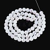 Electroplate Imitation Jade Glass Beads Strands EGLA-N024-01A-B01-2