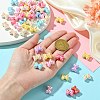 Opaque Acrylic Beads FIND-CJC0010-84-4