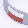 Silicone Wristbands Bracelets X-BJEW-K168-01C-2